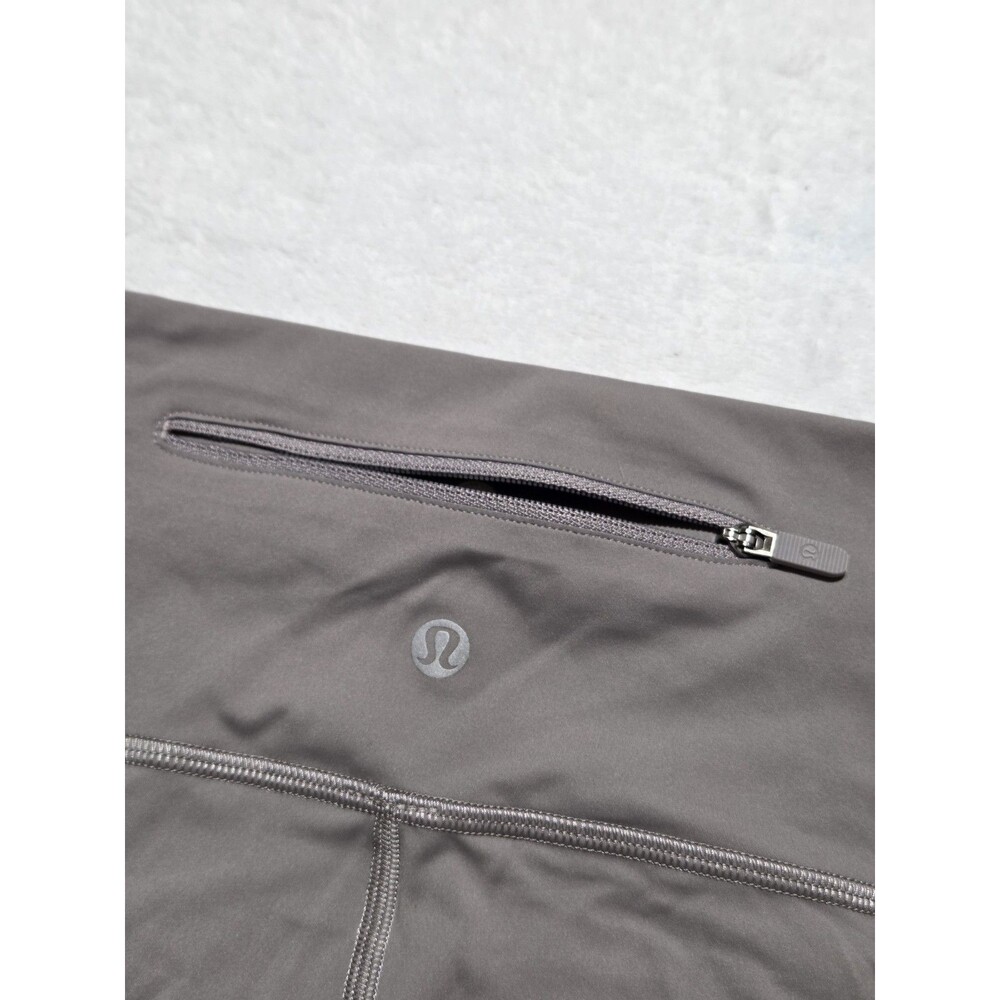 Lululemon Speed Wunder Asym High Rise Tight 28" Nulux - Half Moon/Light- Size 6 - Picture 5 of 9